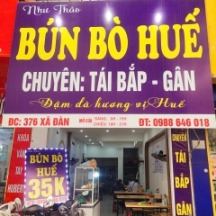 Bún bò Huế ngon Đống Đa